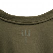 Pitchfork Trident Print T-Shirt - Ranger Green - 2XL